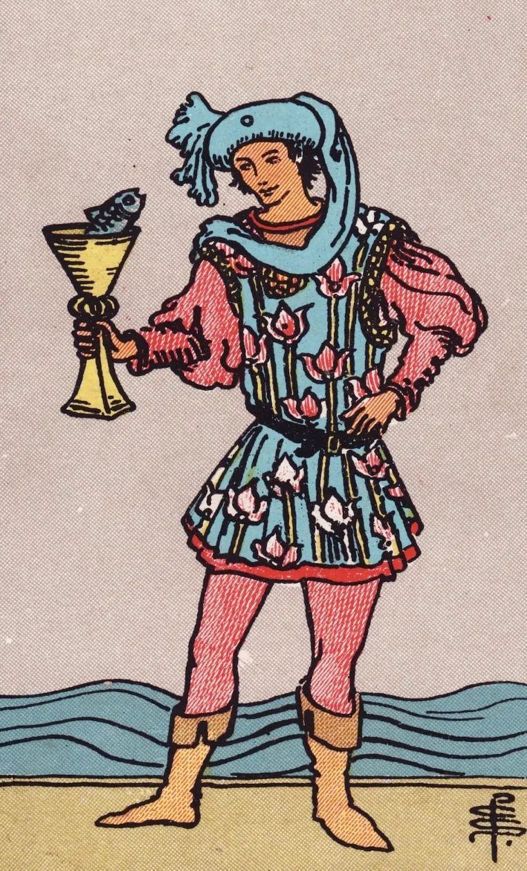 Page of Cups