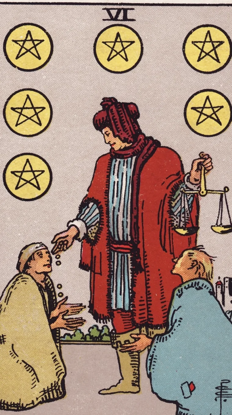 Six of Pentacles