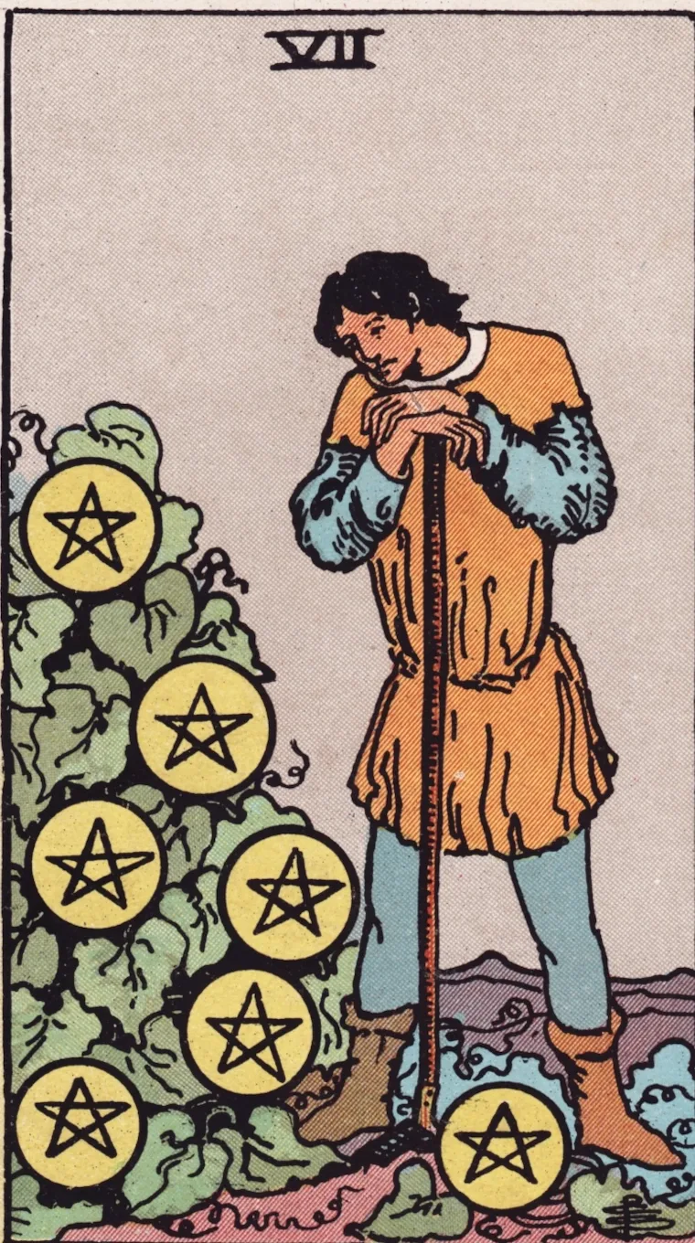 Seven of Pentacles