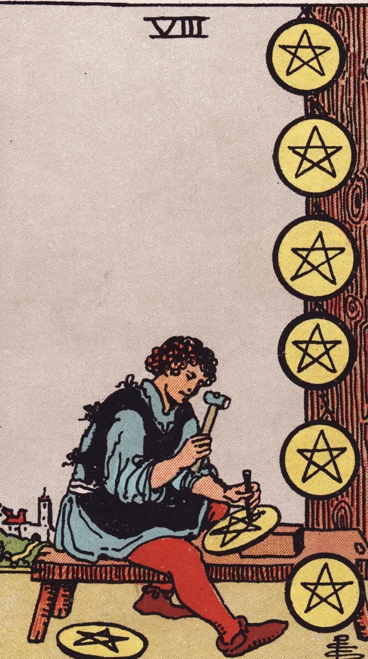 Eight of Pentacles