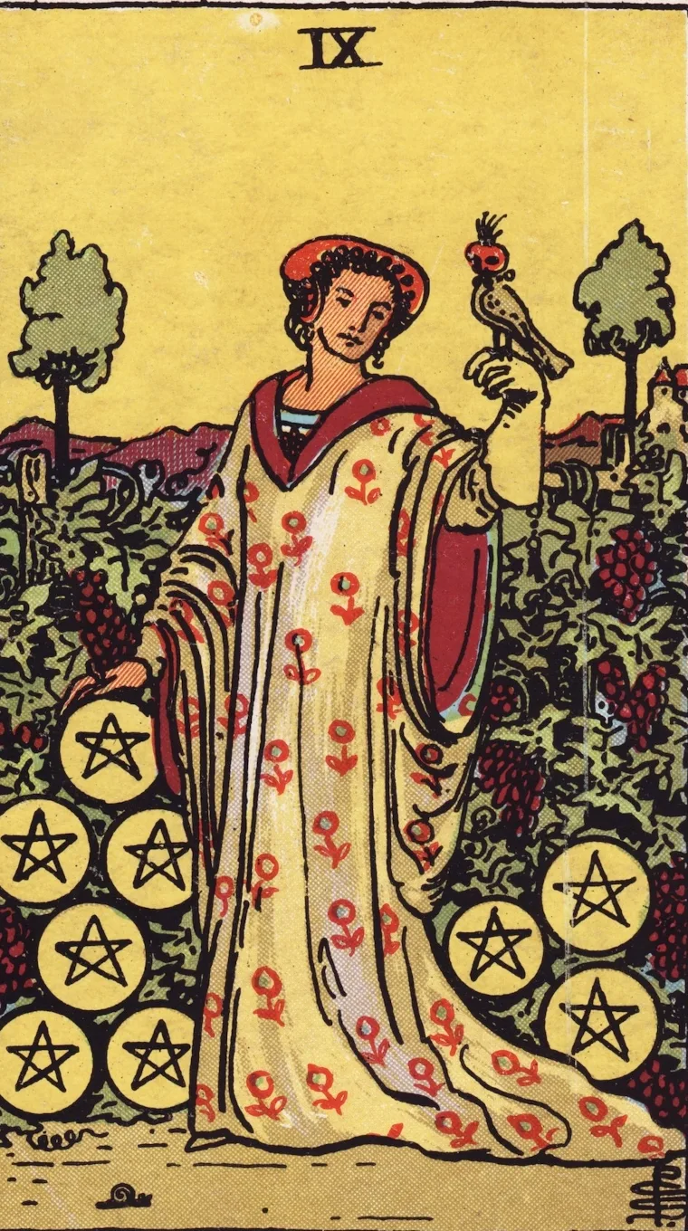 Nine of Pentacles