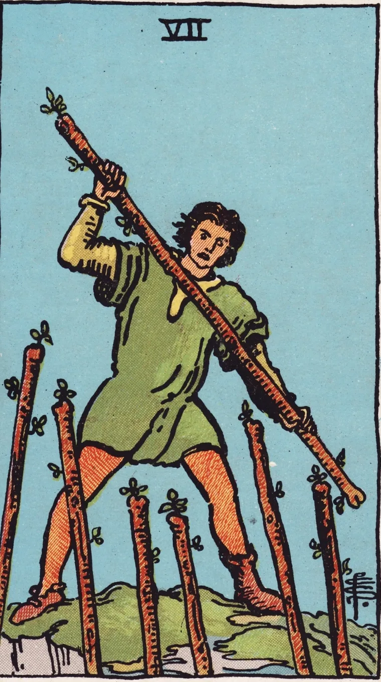 Seven of Wands