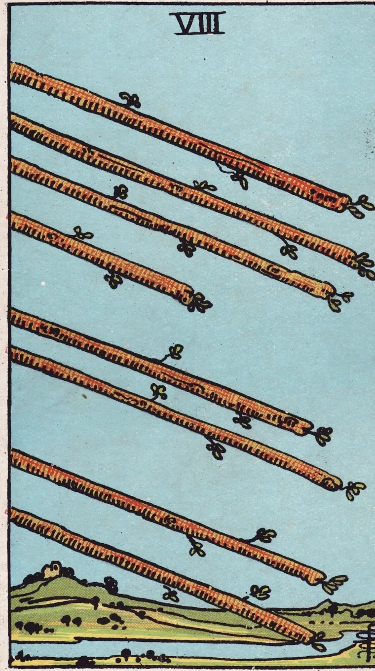 Eight of Wands
