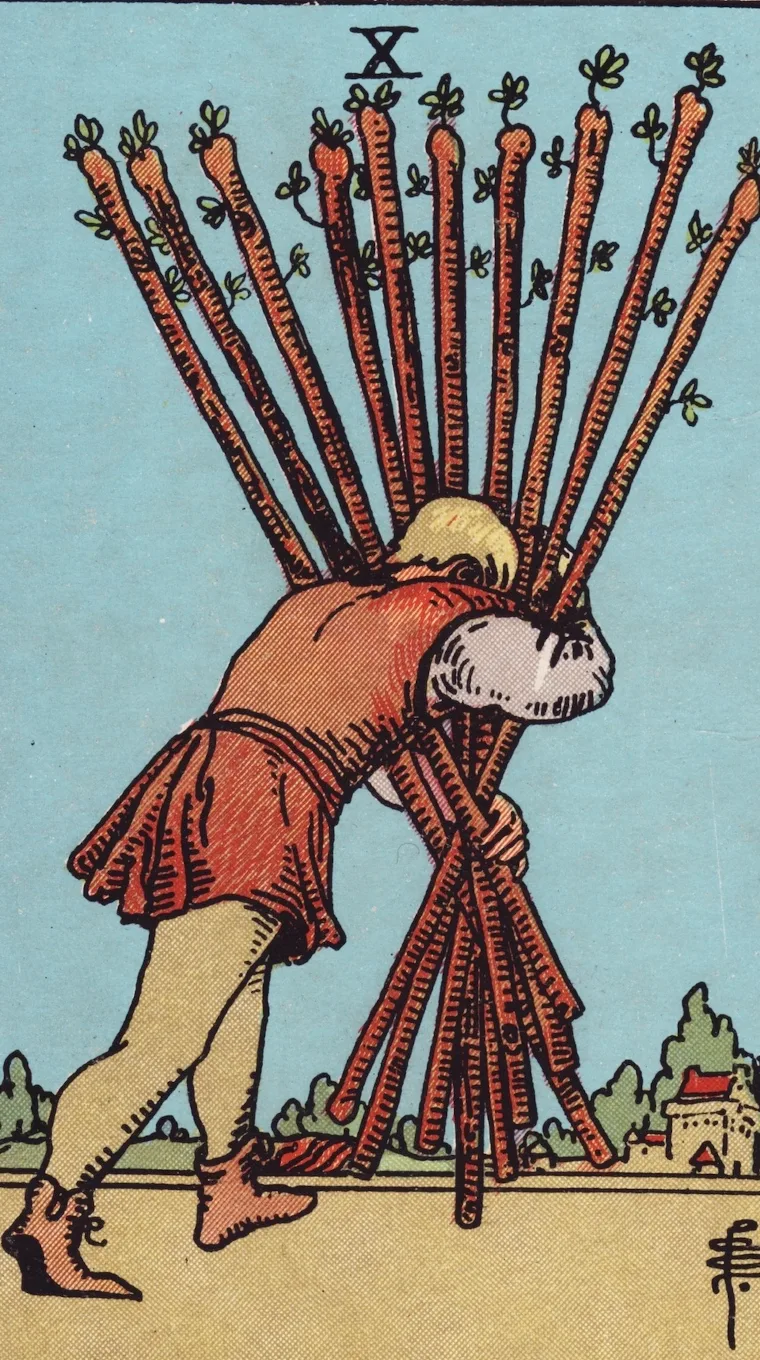 Ten of Wands