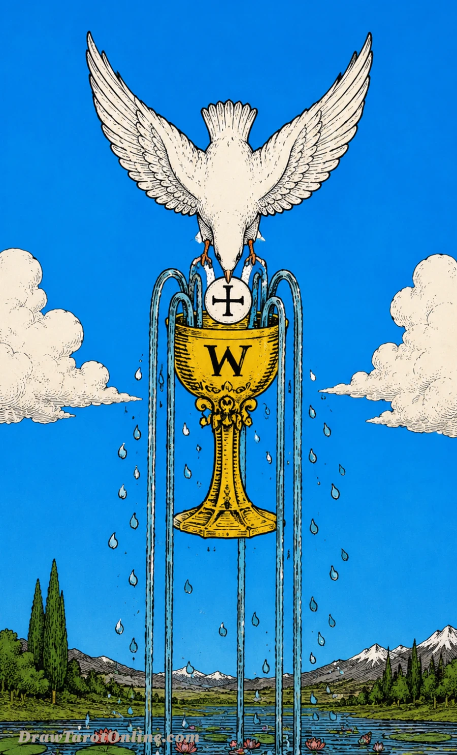 Ace of Cups tarot card