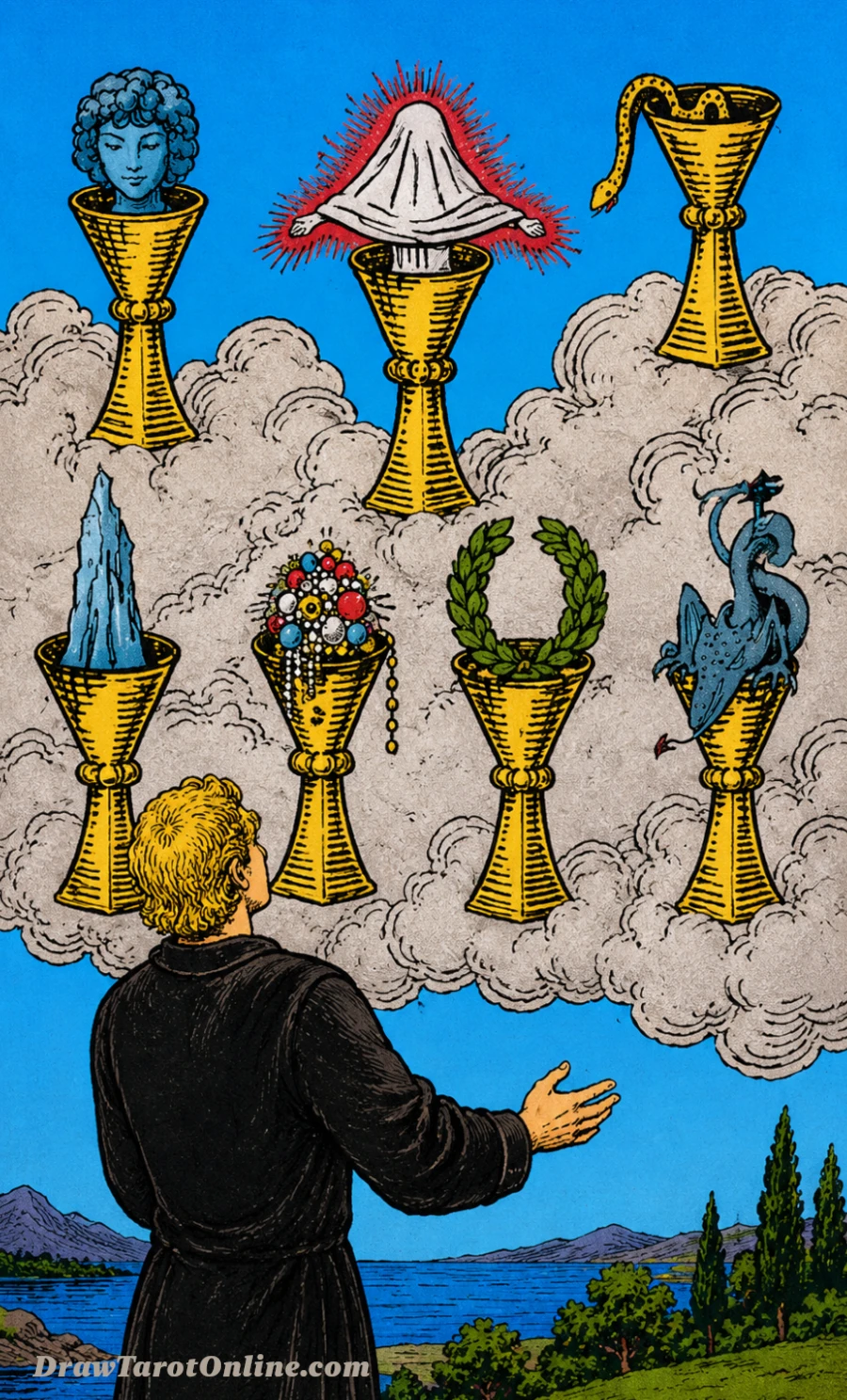 Eight of Cups tarot card