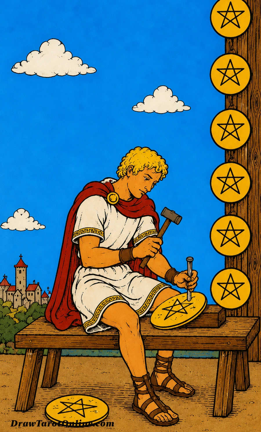Eight of Pentacles