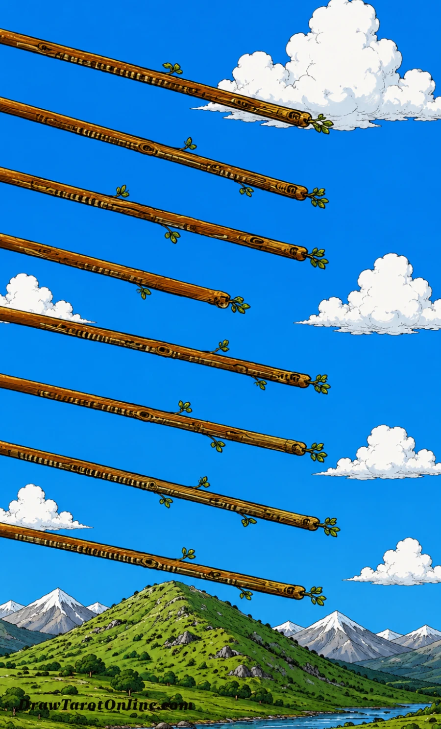 Eight of Wands
