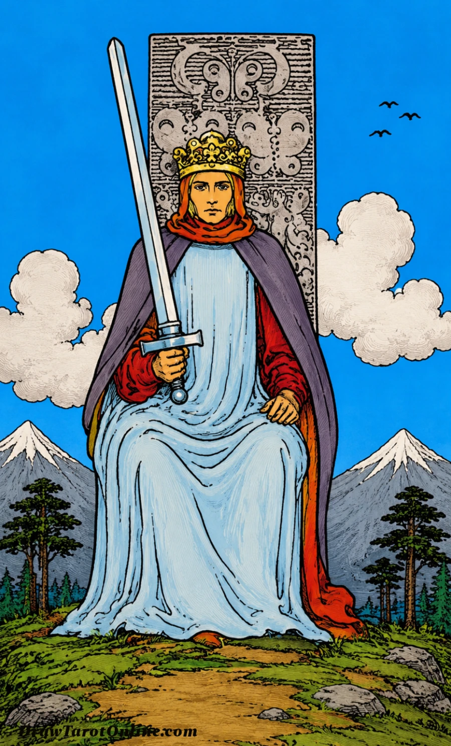 King of Swords tarot card