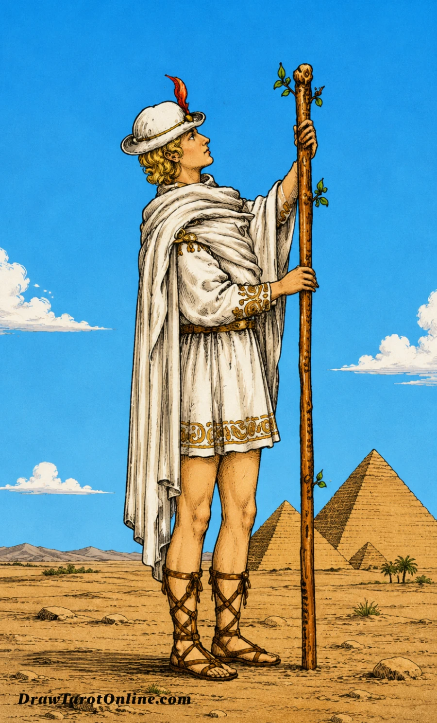 Page of Wands tarot card