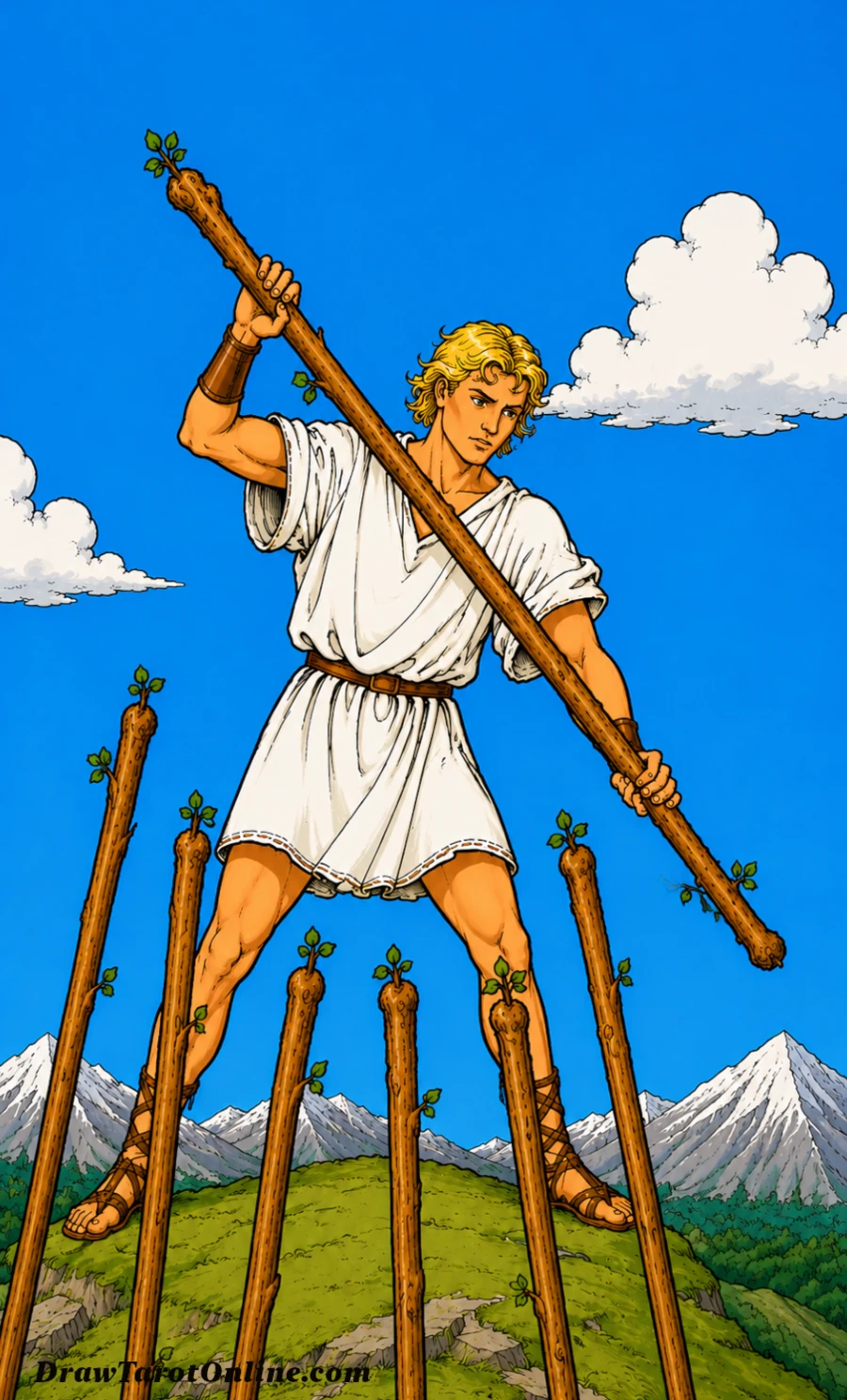 Seven of Wands