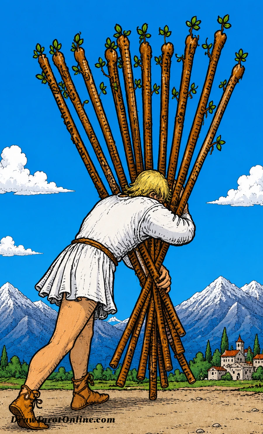 Ten of Wands