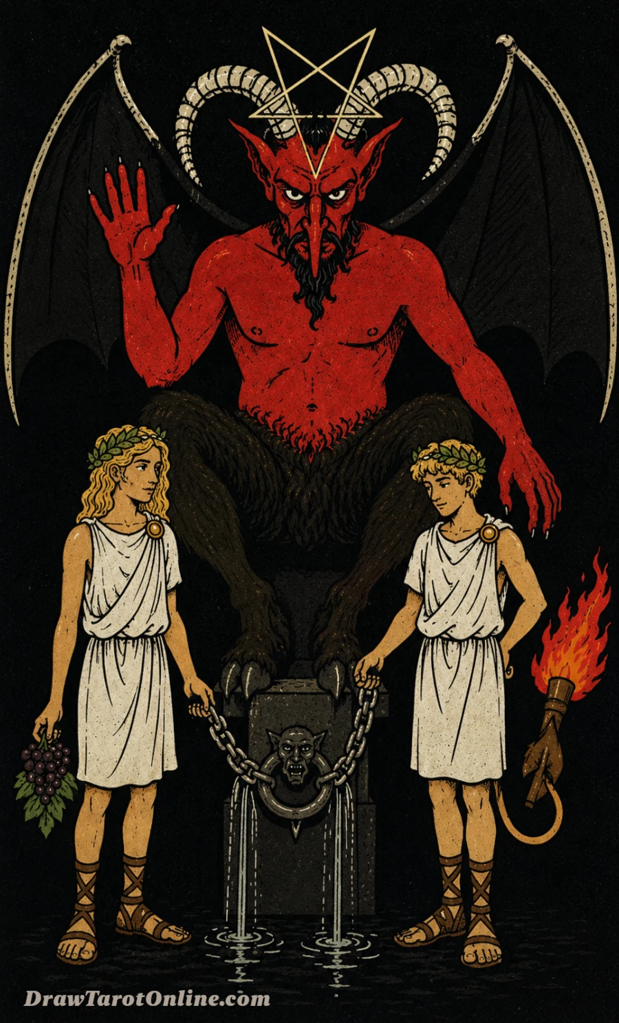 The Devil tarot card