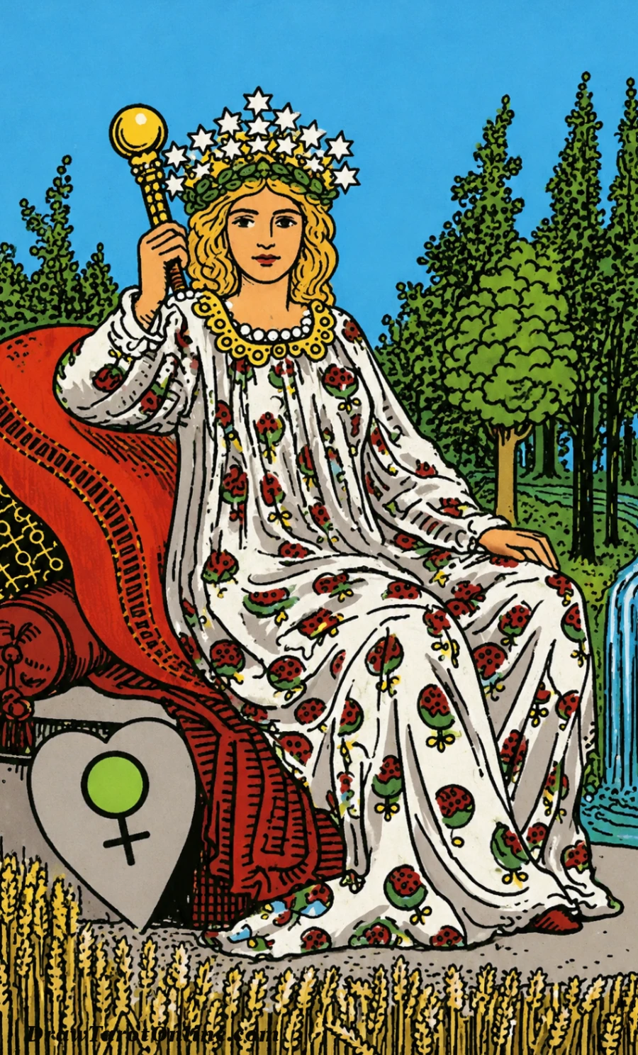 The Empress tarot card