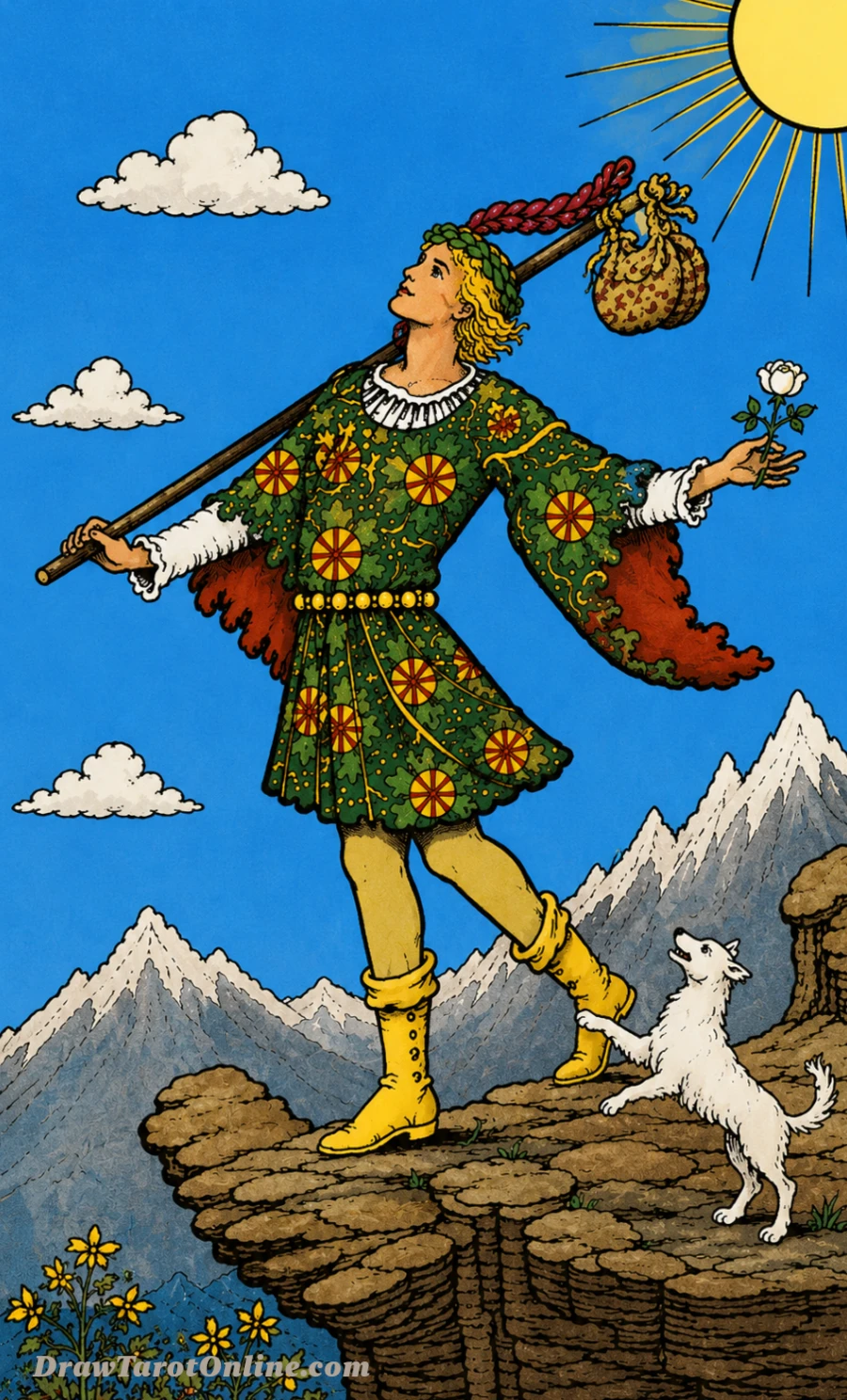 The Fool tarot card