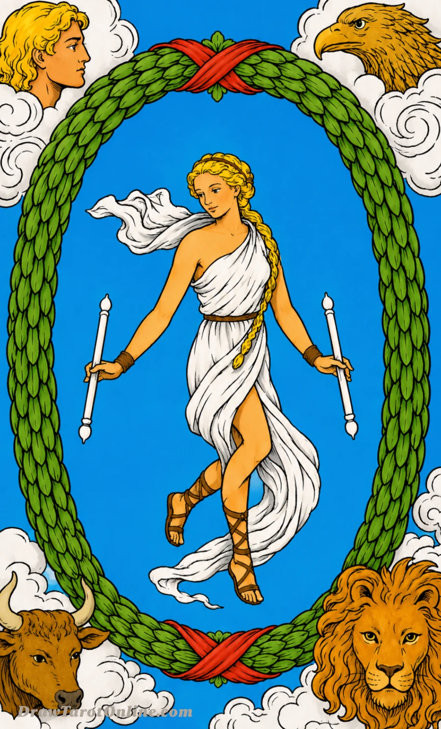The World tarot card