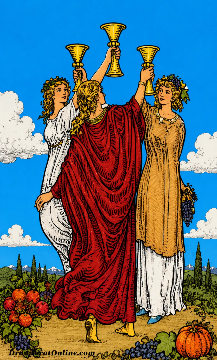 Three of Cups