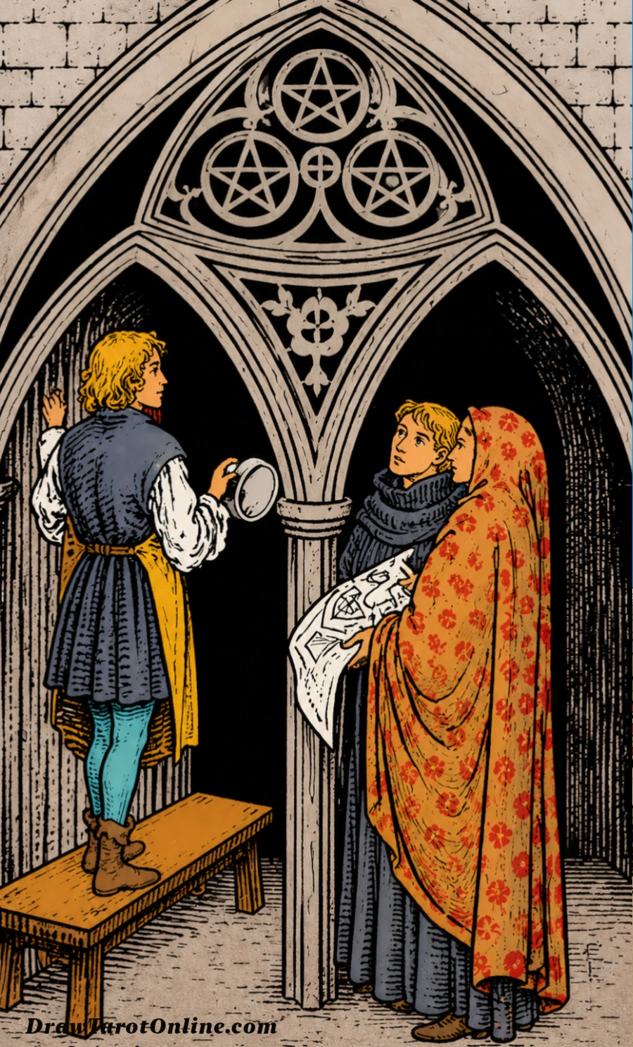 Three of Pentacles