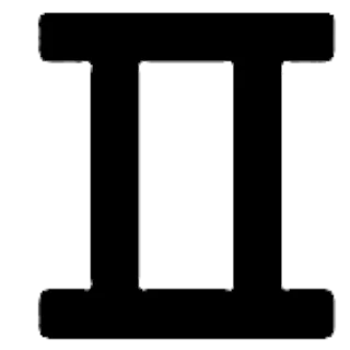 Gemini zodiac symbol